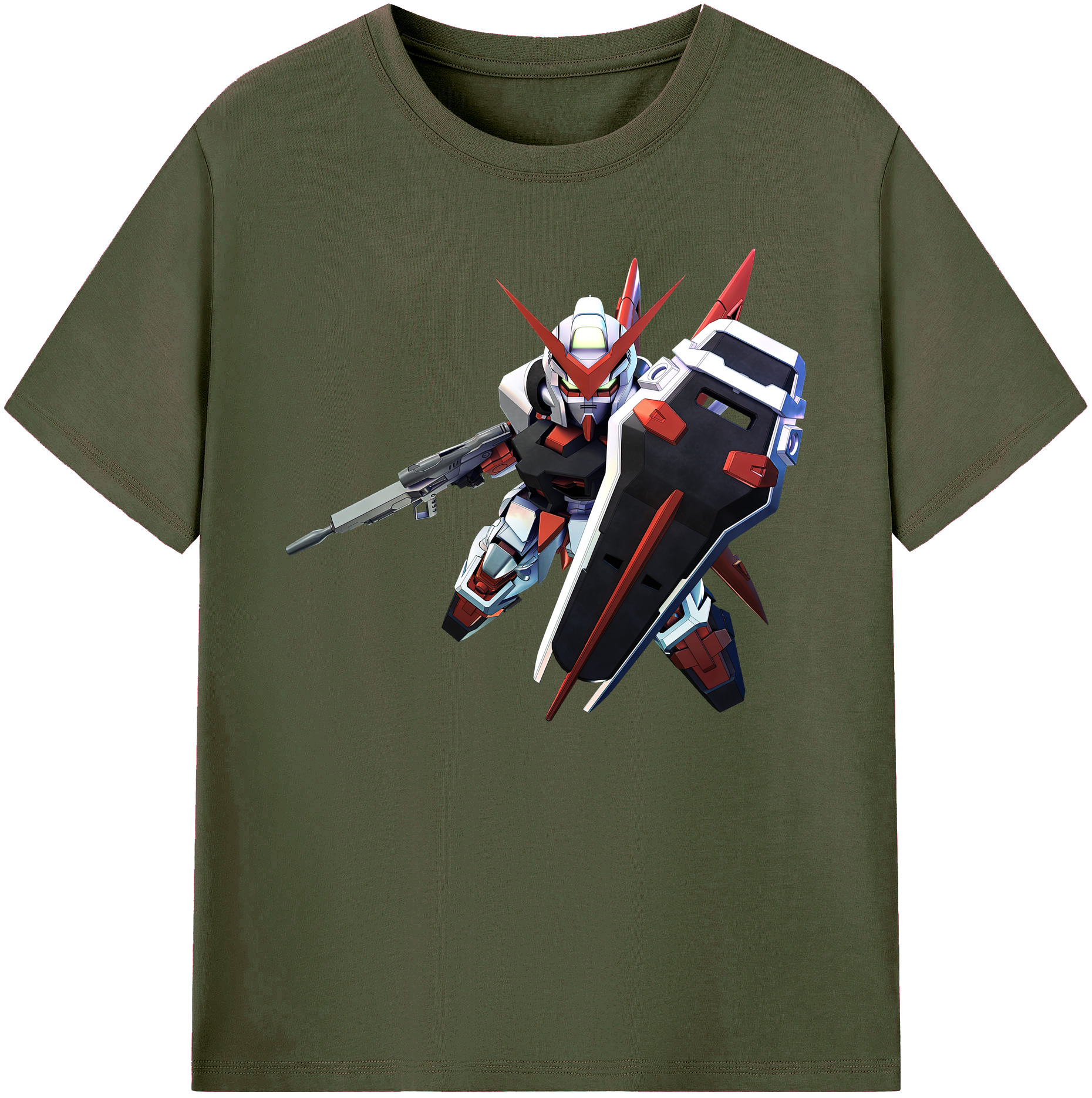 （画像用） 機動戦士ガンダム Mobile Suit Gundam 綿100％ メンズ半袖Tシャツ｜肌触りやわらか＆通気性